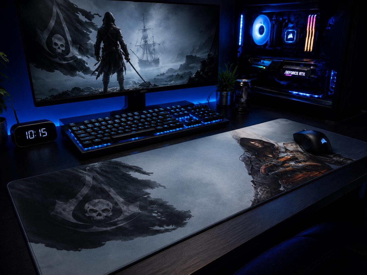 Assassin's Creed Black Flag Pad Plus Size