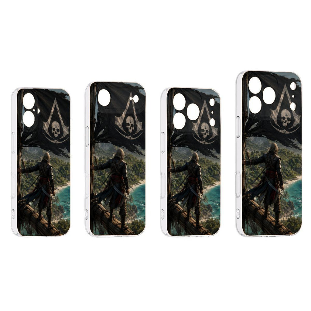 iPhone 17 Series | Pirates | Black Flags Gaming Case | TPU