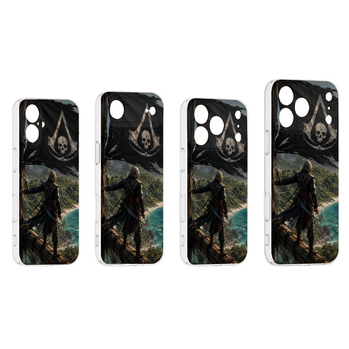 iPhone 17 Series | Pirates | Black Flags Gaming Case | TPU