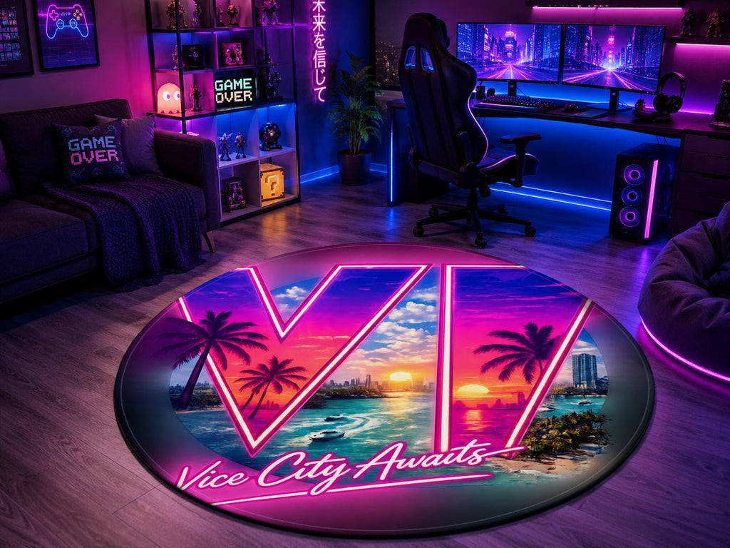 Foldable round mat | Grand Theft Gaming | VI