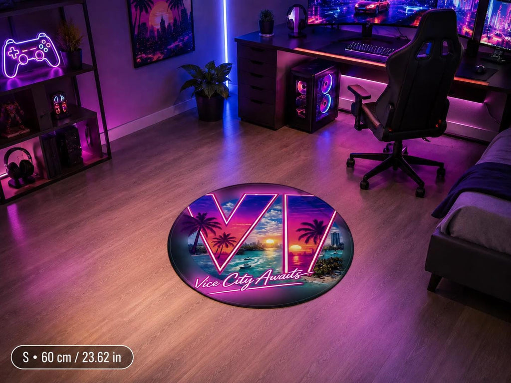 Foldable round mat | Grand Theft Gaming | VI