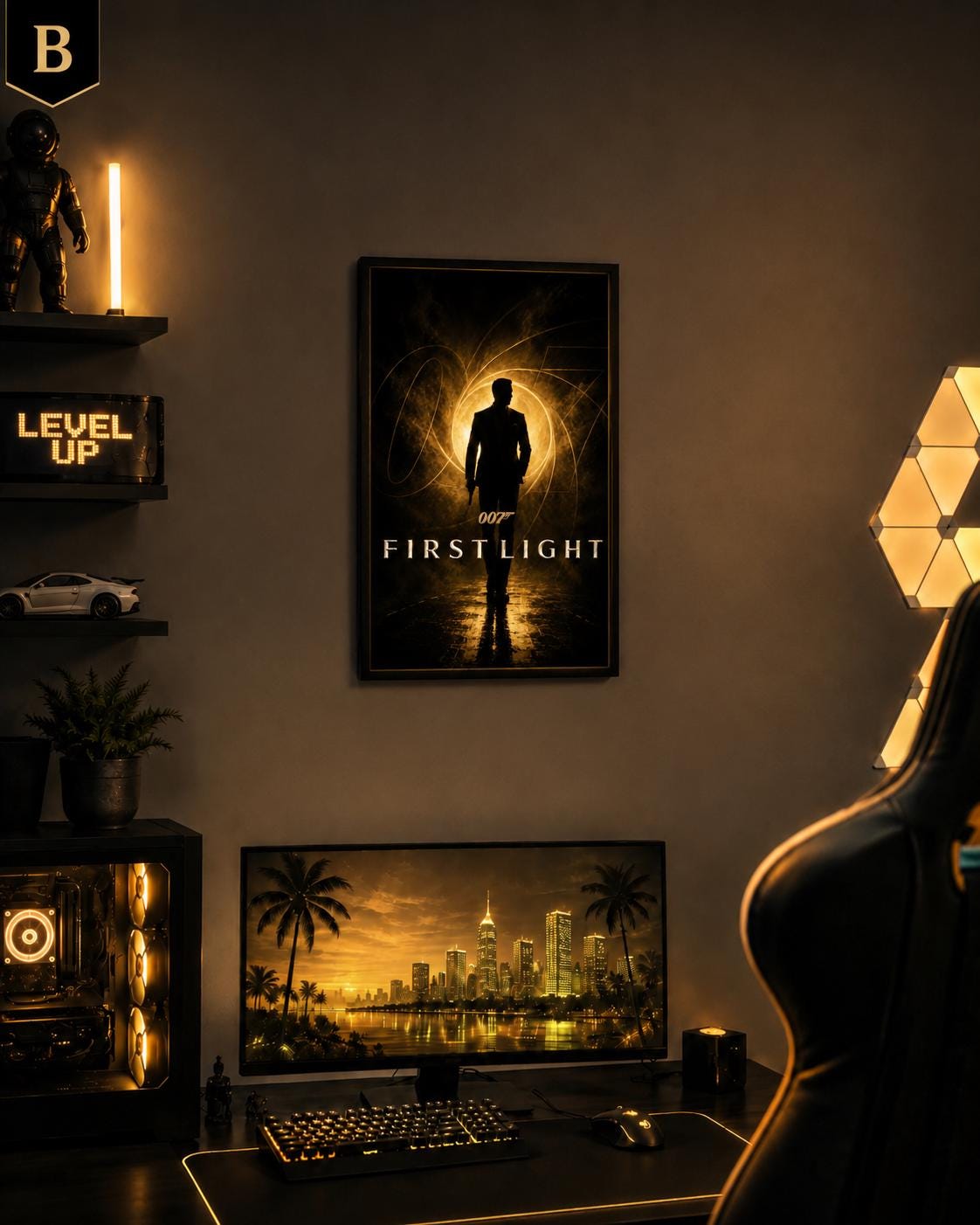 007 First Light Gaming Custom Poster