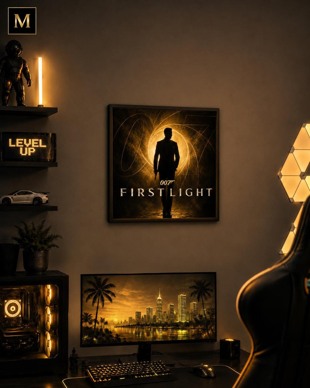 007 First Light Gaming Custom Poster