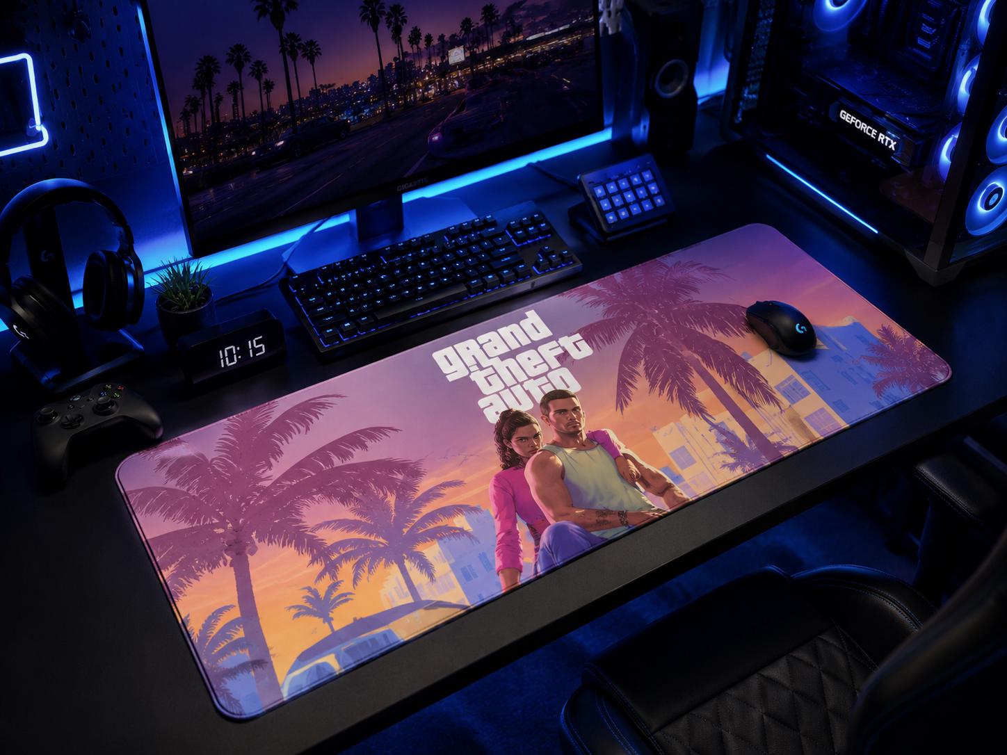 Grand Theft Gaming Mouse Pad XL