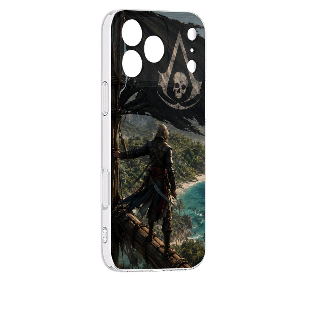 iPhone 17 Series | Pirates | Black Flags Gaming Case | TPU