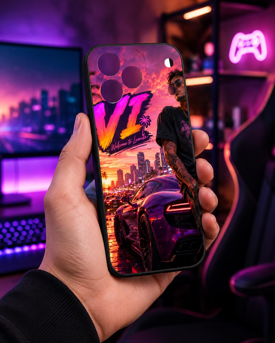iPhone 17 Series Grand Theft Gaming Case | Silicone