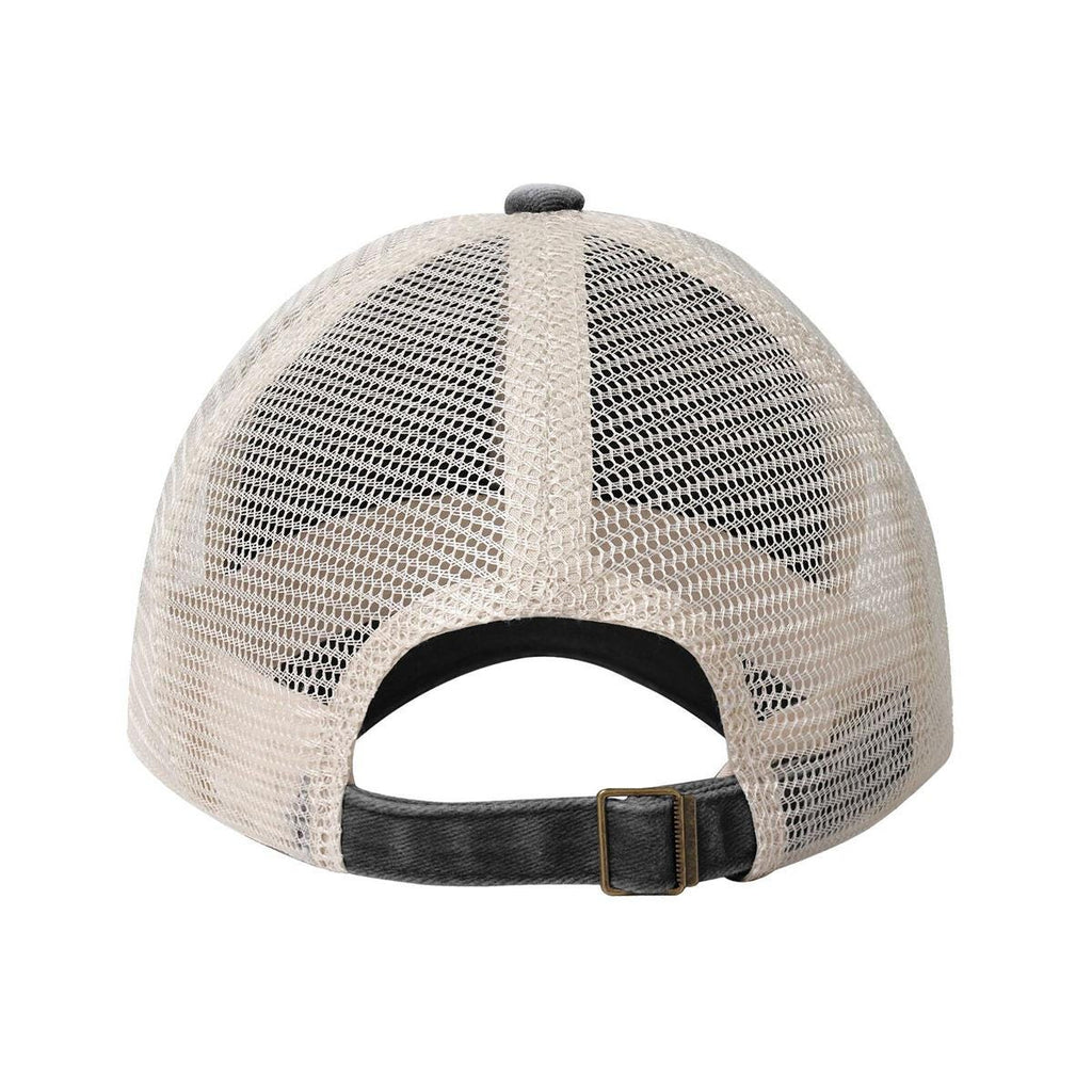 Grand Theft Gaming Vintage Washed Denim Mesh Cap | VI | Printed in USA