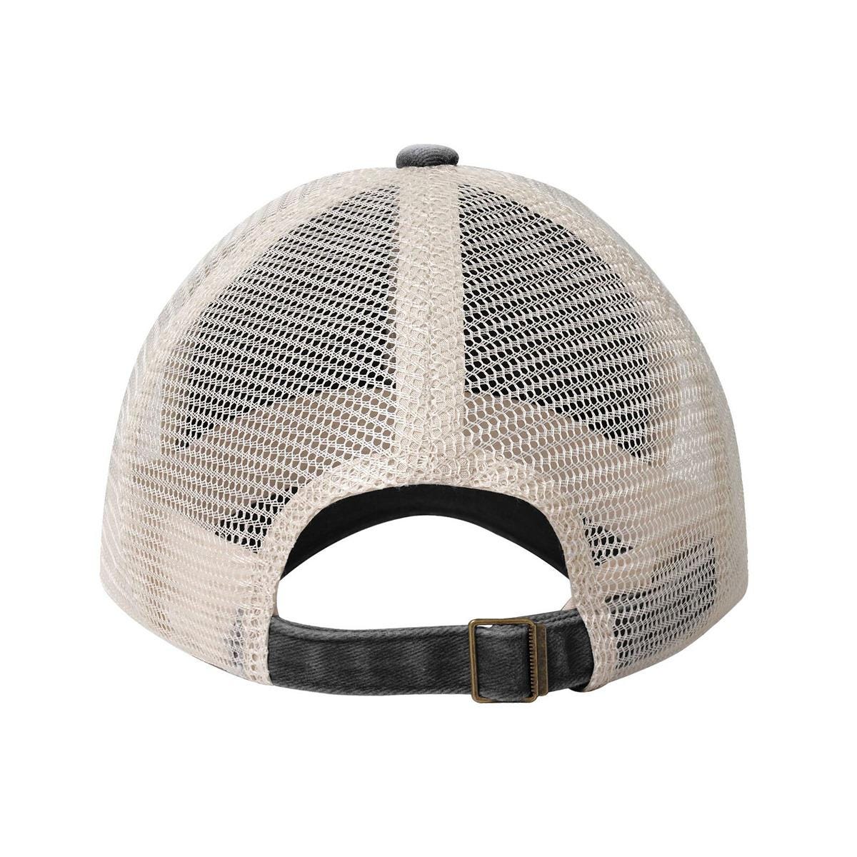 Grand Theft Gaming Vintage Washed Denim Mesh Cap | VI | Printed in USA