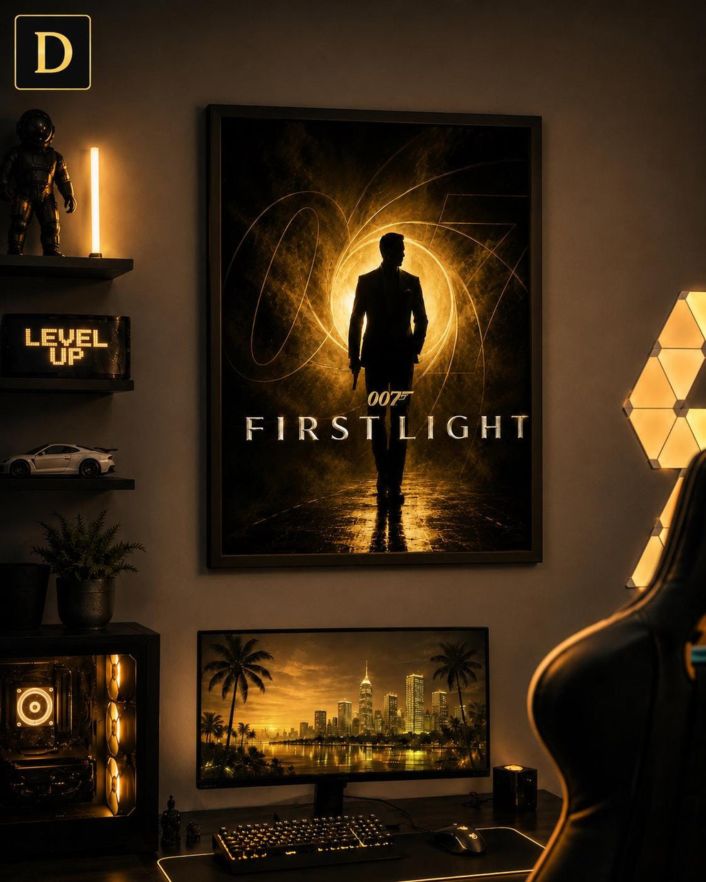 007 First Light Gaming Custom Poster