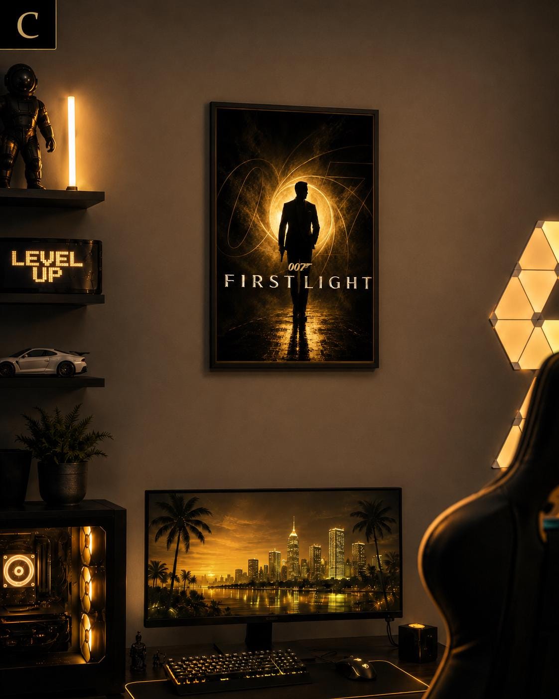 007 First Light Gaming Custom Poster